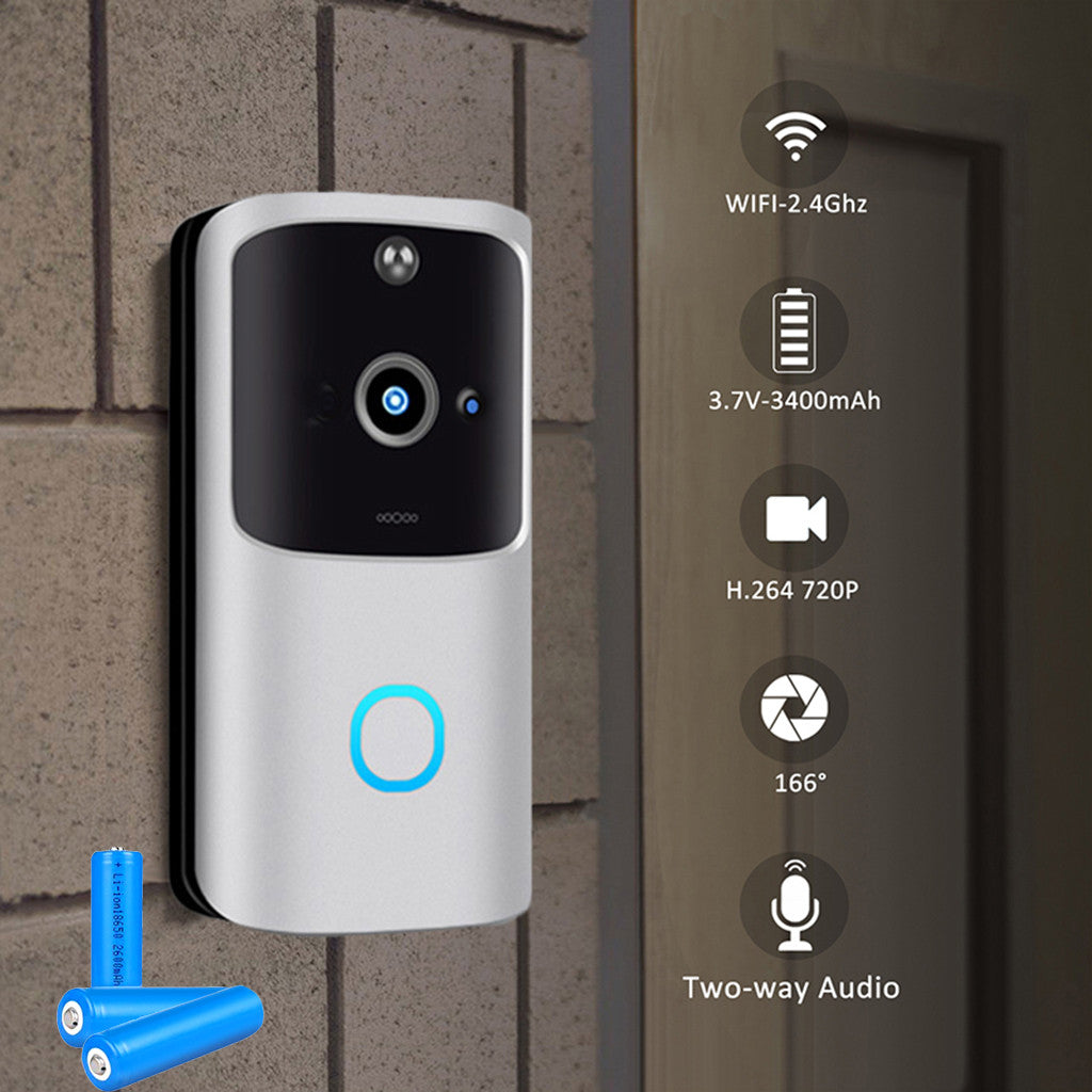 Wireless WiFi DoorBell Smart Video Phone Visual