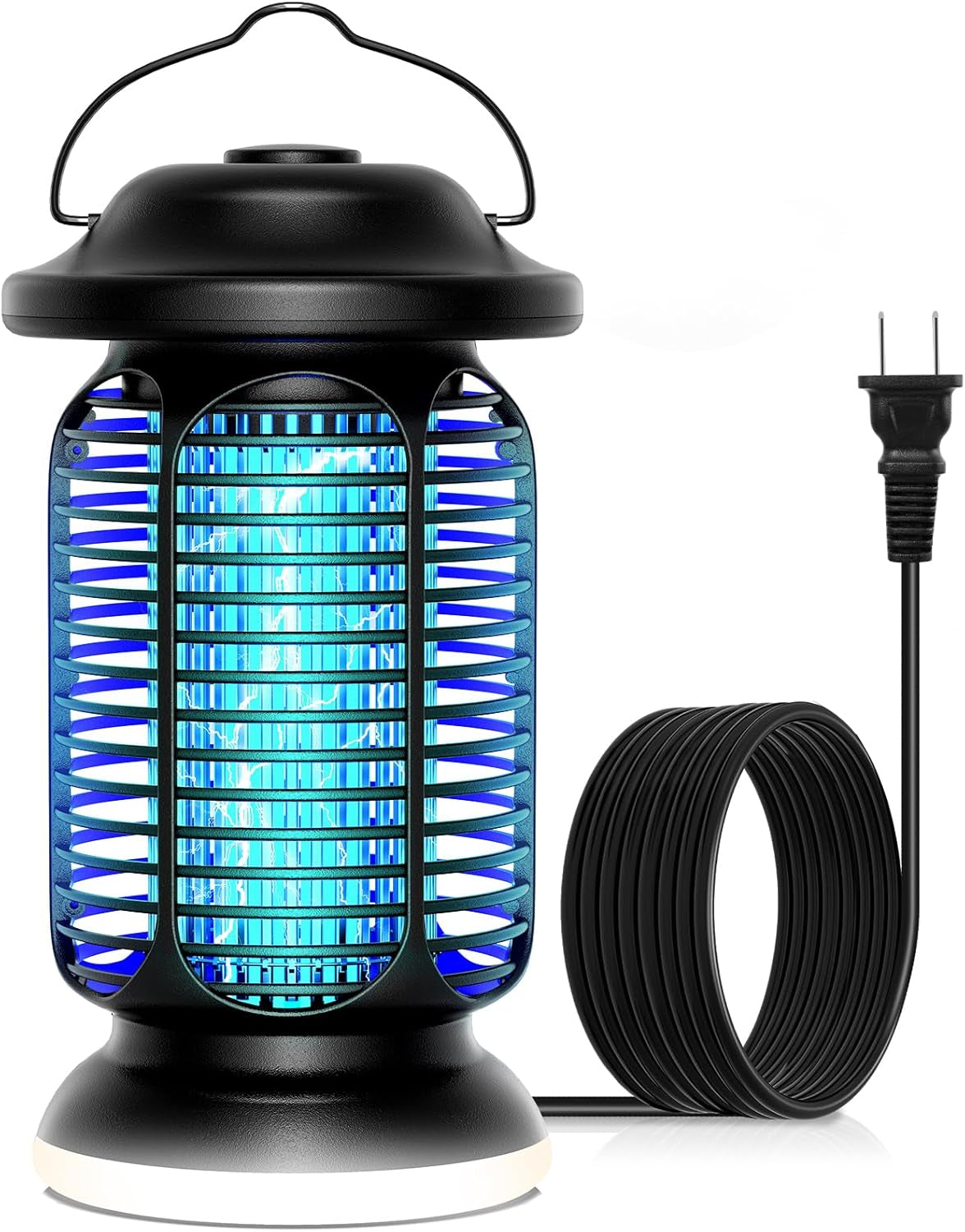 Bug Zapper Outdoor & Indoor, Upgraded 18W Exclusive Blue-Violet Light with 2W LED Lamp, 100% Increase in Mosquito Control Effect, Coverage of 1/2-1 Acre, Fly Zapper for Patio, Backyard, Home